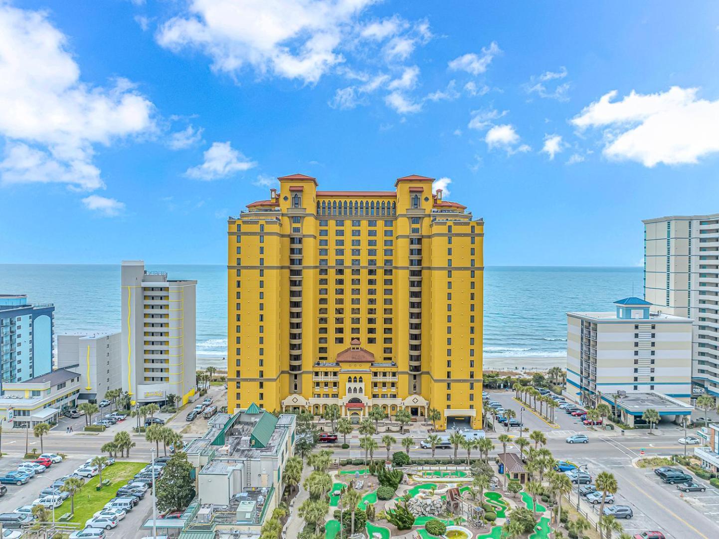 Stunning Double Balcony- Oceanfront 2 Bedroom, 2 Bath- Anderson Ocean Club 905 Миртл-Бич Экстерьер фото