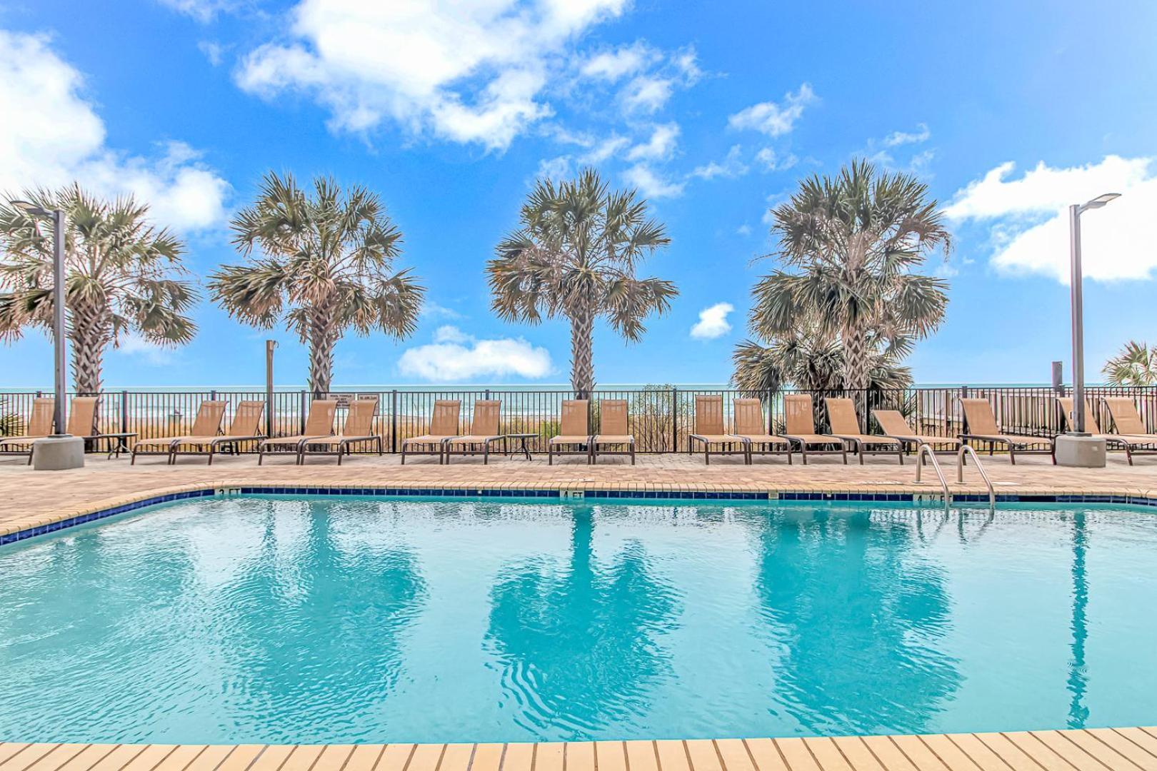 Stunning Double Balcony- Oceanfront 2 Bedroom, 2 Bath- Anderson Ocean Club 905 Миртл-Бич Экстерьер фото