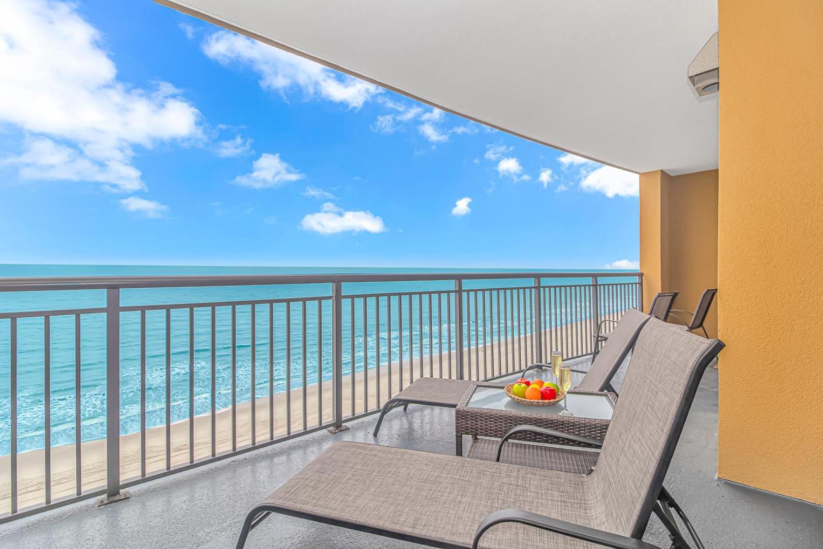 Stunning Double Balcony- Oceanfront 2 Bedroom, 2 Bath- Anderson Ocean Club 905 Миртл-Бич Экстерьер фото